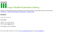 Tablet Screenshot of gmg-amberg.eu